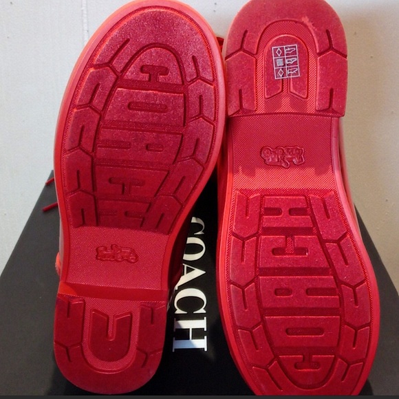 Coach Signature Embossed Rain Boots ☔️ 👢 - Picture 5 of 9